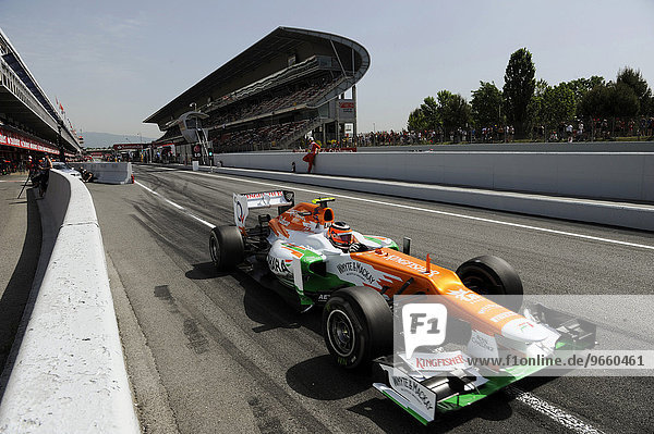 Nico Hülkenberg  Huelkenberg  GER  im Force India VJM05  Formel1 Saison 2012  Großer Preis von Spanien auf dem Circuit de Catalunya in Montmelo  Spanien  Europa