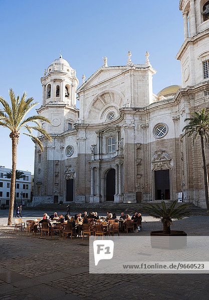 Cathedral of Cadiz  Andalusia  Spain  Europe