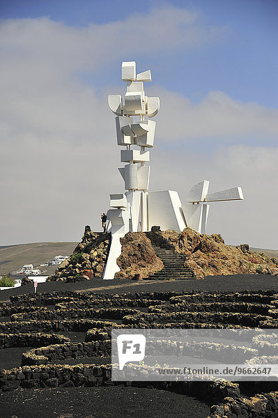 Monumento al Campesino by César Manrique  near Mozaga  Lanzarote  Canary Islands  Spain  Europe