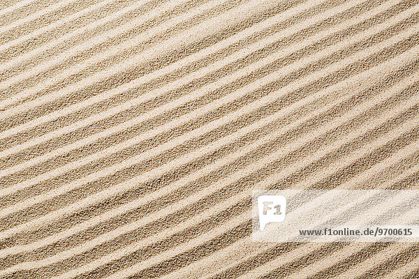 Markierung Sand