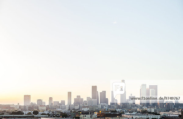 Skyline Skylines durchsichtig transparent transparente transparentes Vereinigte Staaten von Amerika USA Himmel Großstadt Kalifornien