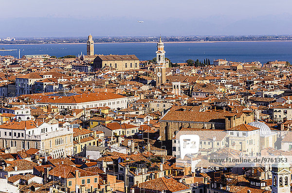Italien  Venedig  Blick über Venedig