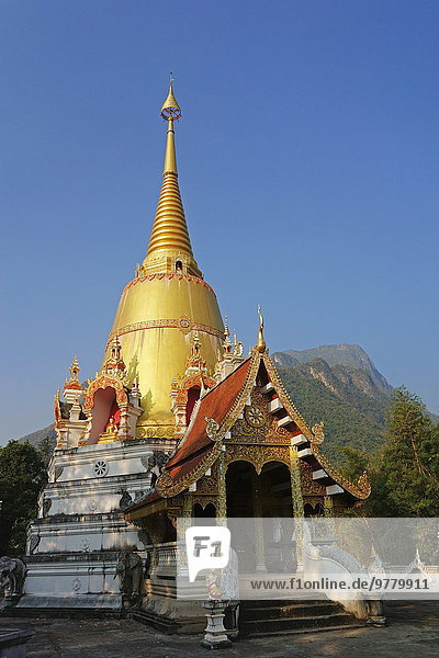 fünfstöckig Buddhismus Südostasien Asien Thailand