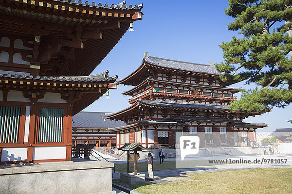 Halle UNESCO-Welterbe Asien Japan Nara