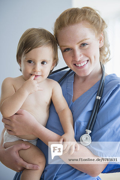 Portrait tragen Junge - Person Baby