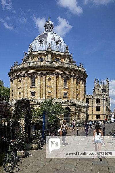 Europa Großbritannien England Oxford Oxford University Oxfordshire Campus
