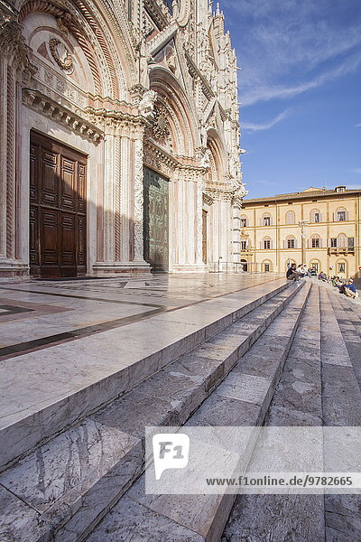 Europa Kathedrale UNESCO-Welterbe Italien Siena Toskana