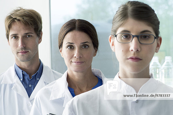 Team of scientists  portrait