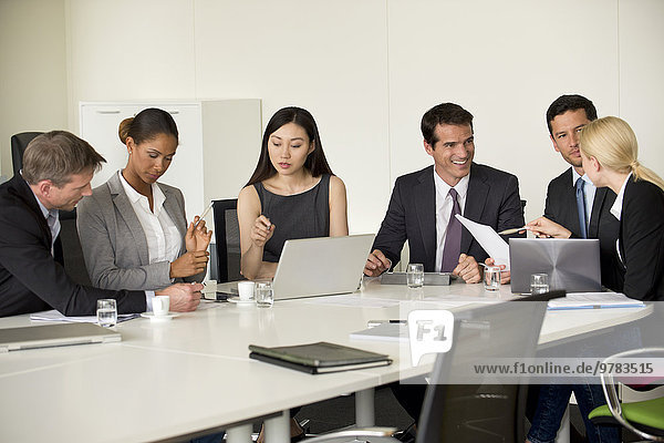Executives in meeting