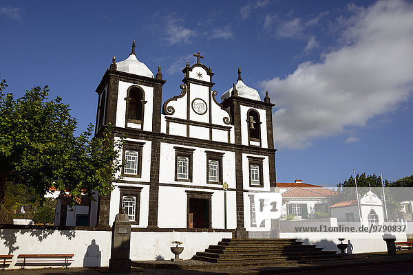 Church of Nossa Senhora das Candeias  Candelaria  Pico Island  Azores  Portugal  Europe