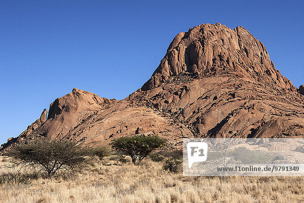 Große Spitzkoppe  Spitzkoppe  Damaraland  Namibia  Afrika