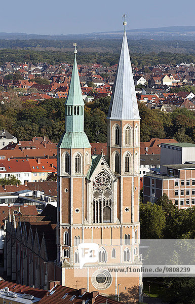 St.-Katharinen-Kirche  Braunschweig  Niedersachsen  Deutschland  Europa