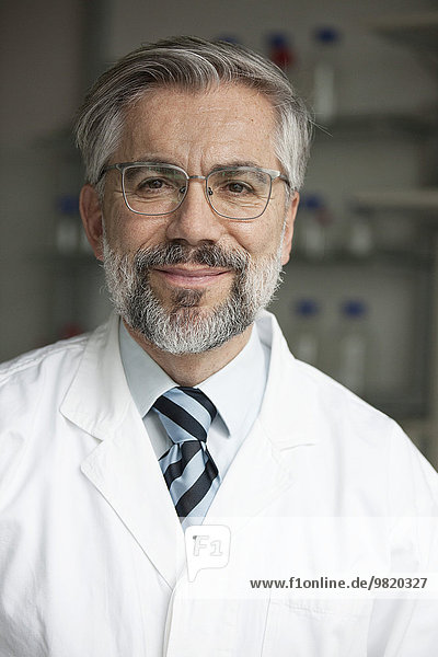 Portrait of confident scientist