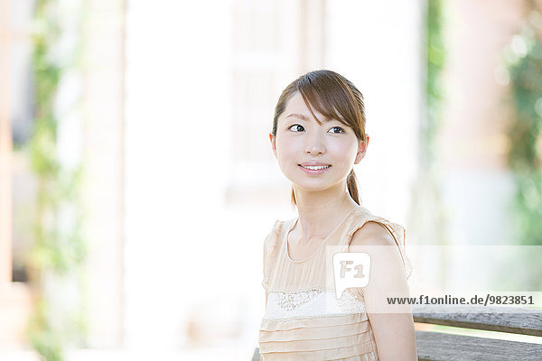 Attractive young girl portrait