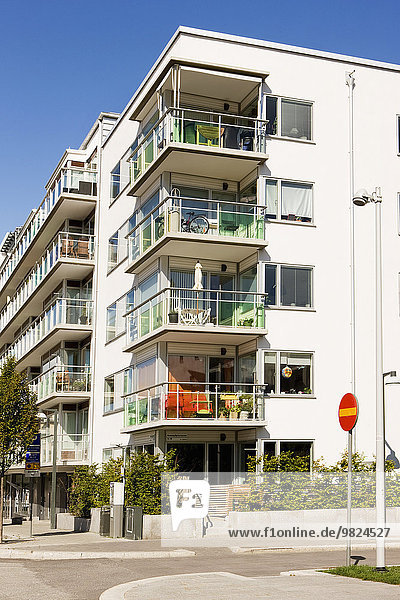 Gebäude Ansicht modern