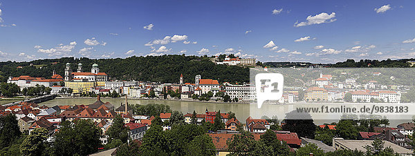 Stadtansicht  Passau  Bayern  Deutschland  Europa