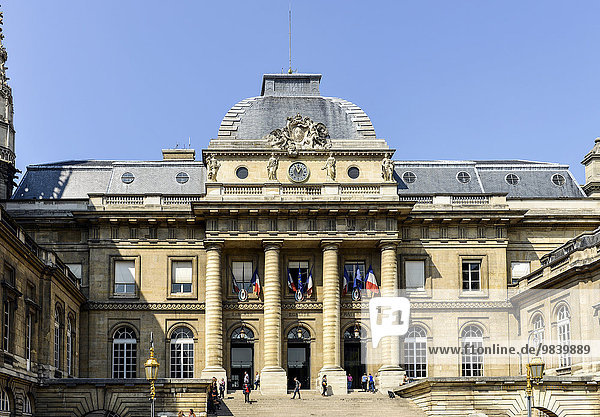 Justizpalast  Palais de Justice  Paris  Frankreich  Europa