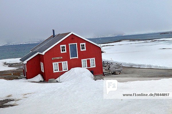 Europa Norwegen Forschungseinrichtung Spitzbergen Arktis Svalbard