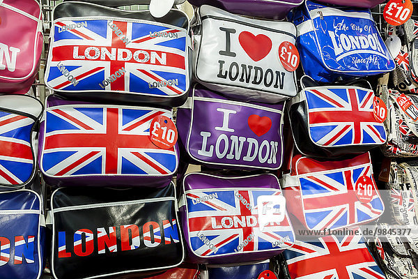 Taschen  Souvenir  mit dem Aufdruck London  London  England  Großbritannien  Europa