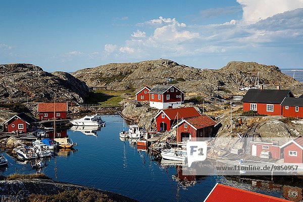 Vaderoarna The Weather Islands Archipelago Bohuslan Region West Coast Sweden