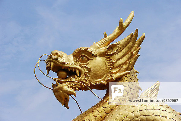 Seedrache  Sea Dragon Monument  Phuket  Thailand  Asien