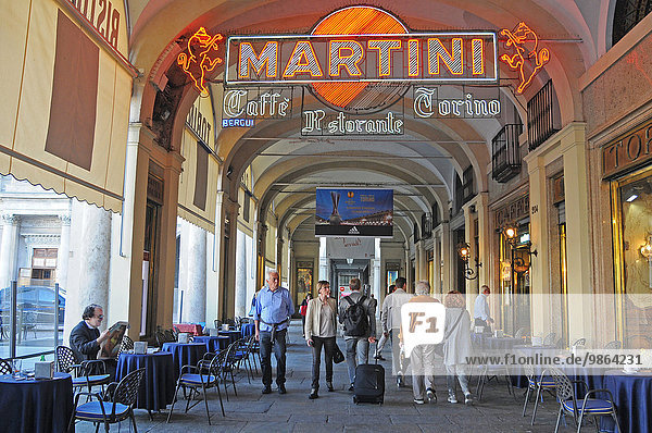 Italy  Piedmont  Turin  Cafe Restaurant Torino