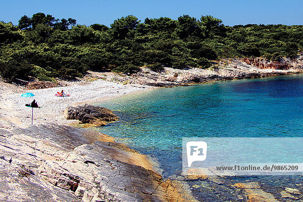 Europa  Croatia  Dalmacia province  Korcula island  Adriatic sea  Vela Luka area  Proizd island