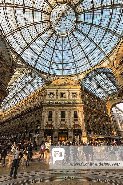 Italy  Lombardy  Milan  Vittorio Emanuele II Gallery