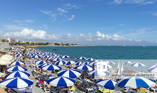 France Cote d'Azur Cagnes sur Mer the beach