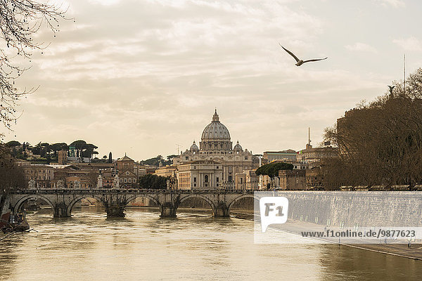 Rom Hauptstadt Fluss Tiber Latium Basilika