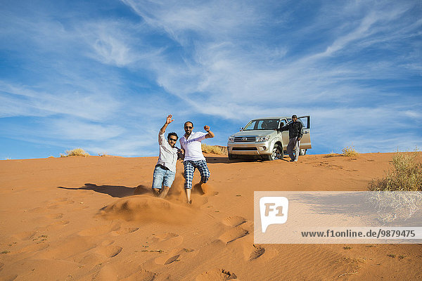 'Fun in the sand dunes; Tabuk  Saudi Arabia'