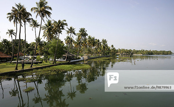 'The backwaters; Kerala  India'