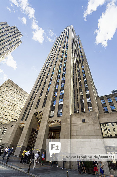 New York City Vereinigte Staaten von Amerika USA Rockefeller Center