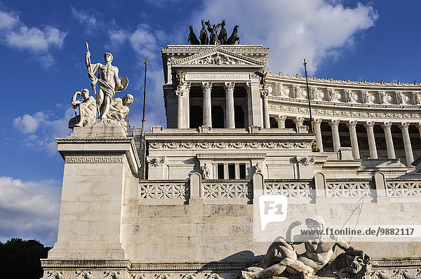 Rom Hauptstadt Monument Sieg Gewinn Platz Venedig Altar