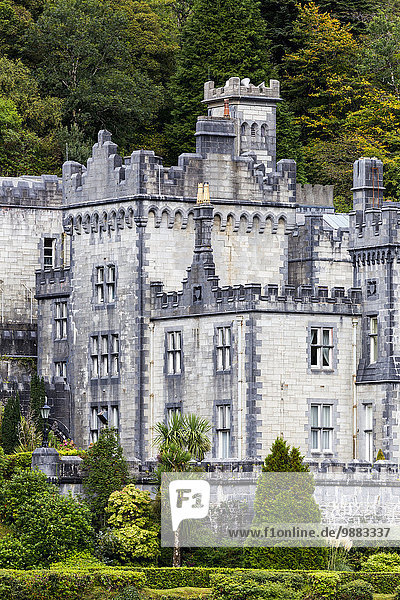 Stein Palast Schloß Schlösser Close-up Garten County Galway