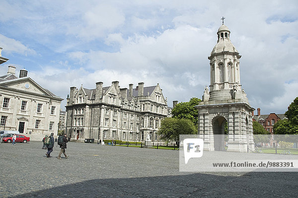 Dublin Hauptstadt Hochschule Kirchturm Irland