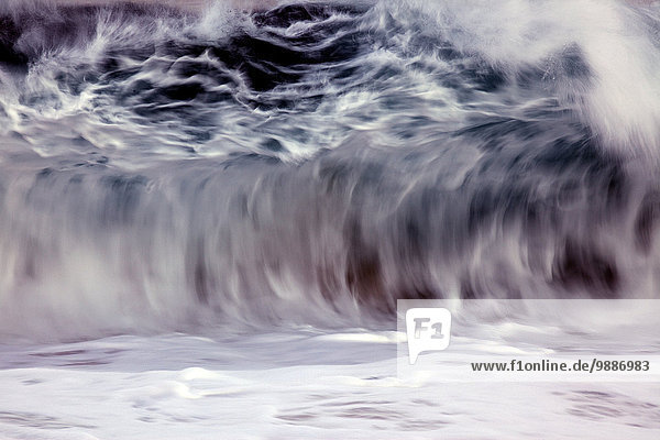 Bewegung Geschwindigkeit Amerika Bewegungsunschärfe Verbindung Hawaii Wasserwelle Welle