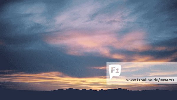 Vereinigte Staaten von Amerika USA Berg Wolke Sonnenuntergang Hintergrund Zeit Kalifornien Los Angeles