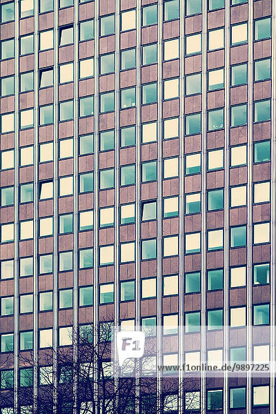 Deutschland  Dortmund  Fassade eines Bürogebäudes