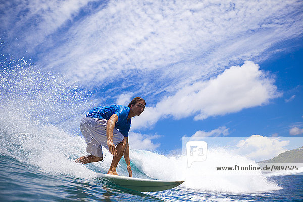 Indonesien Bali Surfer