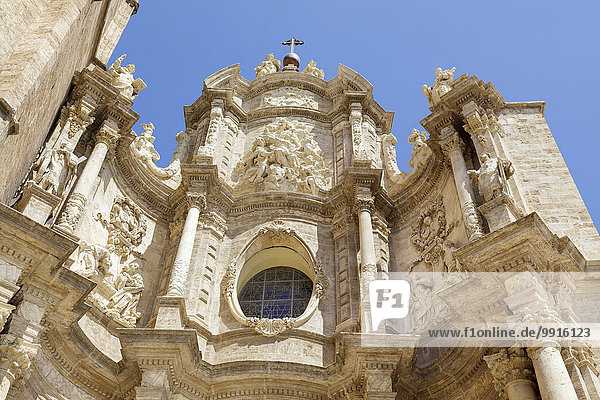 Catedral de Santa María de Valencia Kathedrale von Valencia Valencia Spanien Europa