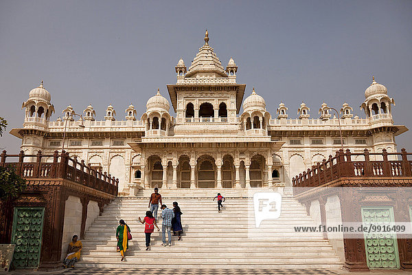 Jaswant Thada Mausoleum  Jodhpur  Rajasthan  Indien  Asien