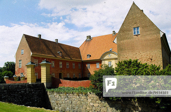 Europa Wand Palast Schloß Schlösser Wohnhaus Skane län Schweden Villa