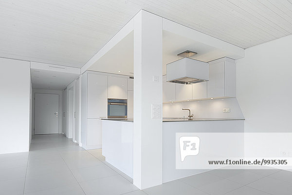 Wohnhaus weiß Architektur Apartment modern Schweiz