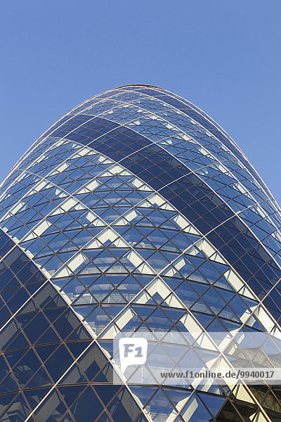England  London  City of London  The Gherkin Building  Architect Foster and Partners