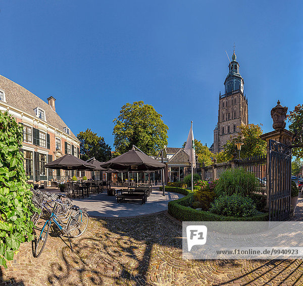 Europa Sommer Kirche Dorf Niederlande Gelderland