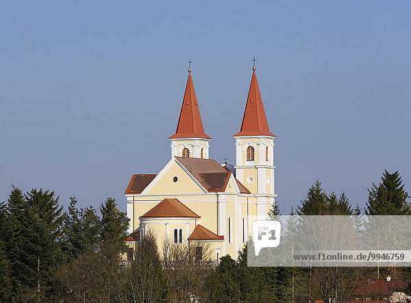 Wallfahrtskirche Maria Schnee,  Kaltenberg,  Bucklige Welt,  Industrieviertel,  Niederösterreich,  Österreich,  Europa