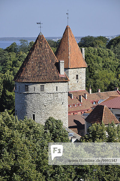Mittelalter, Großstadt, Turm, Estland