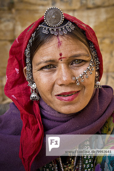 Portrait Indien Jaisalmer Rajasthan