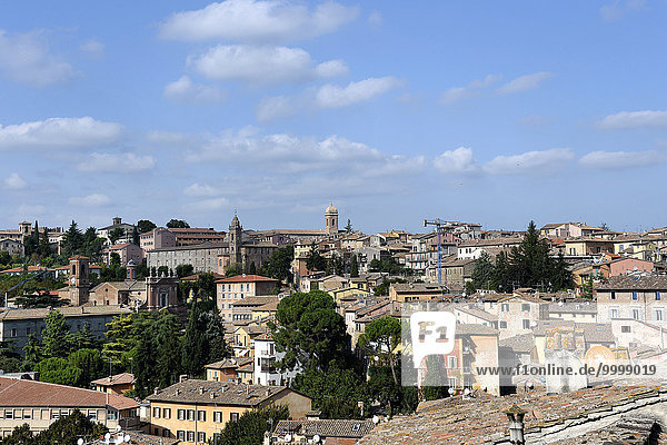 Stadtansicht Stadtansichten Italien Umbrien